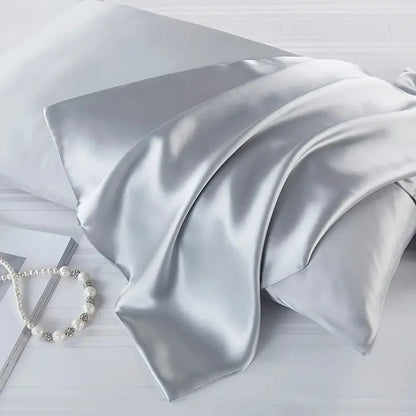 Soft Mulberry Silk Pillowcases - 2 Pack