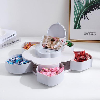 Decorative Flower Office Storage Box