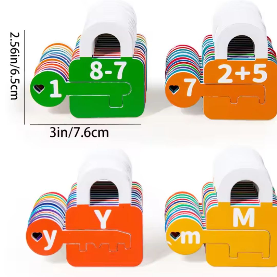 Interactive Kids Locks and Keys Play Set