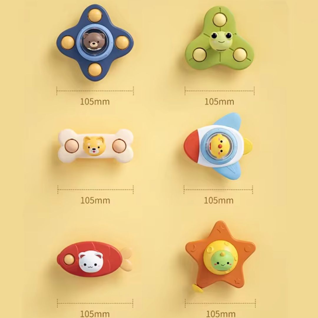 Colorful Educational Kids Spin Toy
