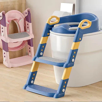 Child Toilet Trainer with Step Stool