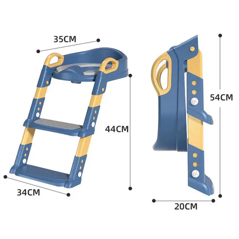 Child Toilet Trainer with Step Stool
