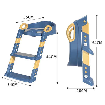 Child Toilet Trainer with Step Stool