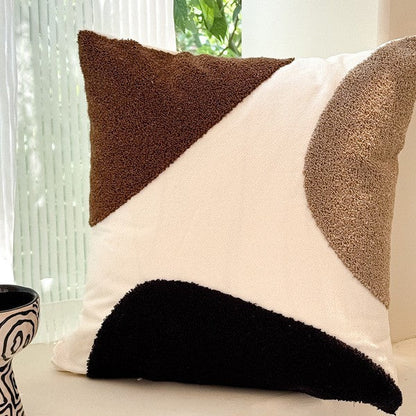 Modern Living Room Sofa Cover | Plain Soft Cushion Pillowcase
