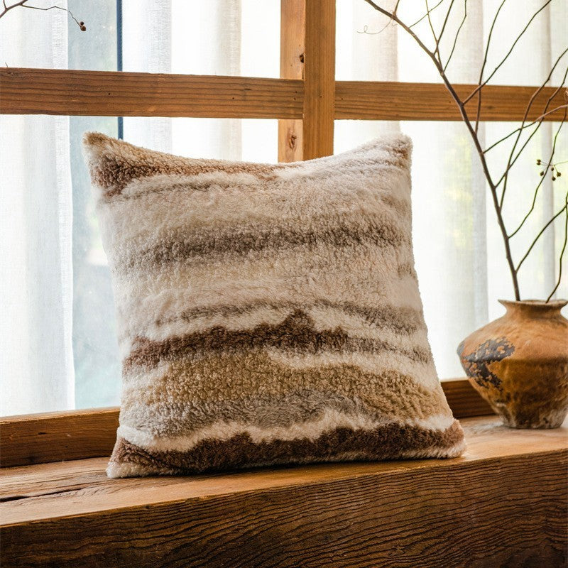Modern Living Room Sofa Cover | Plain Soft Cushion Pillowcase