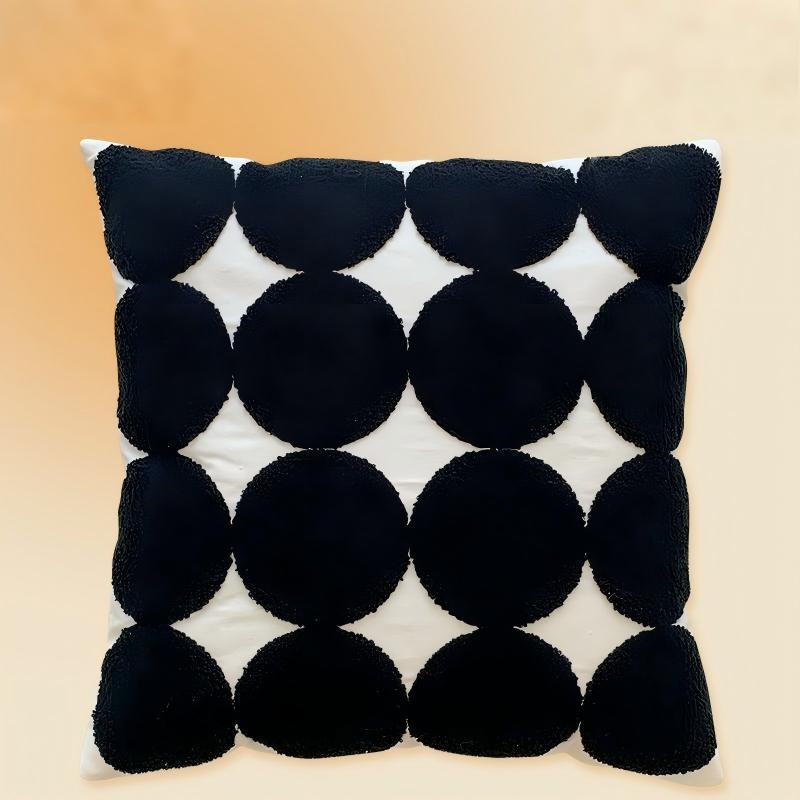 Modern Living Room Sofa Cover | Plain Soft Cushion Pillowcase