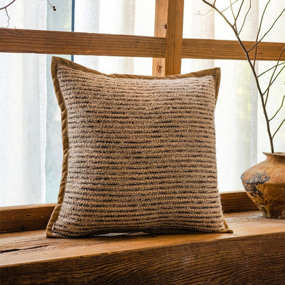 Modern Living Room Sofa Cover | Plain Soft Cushion Pillowcase
