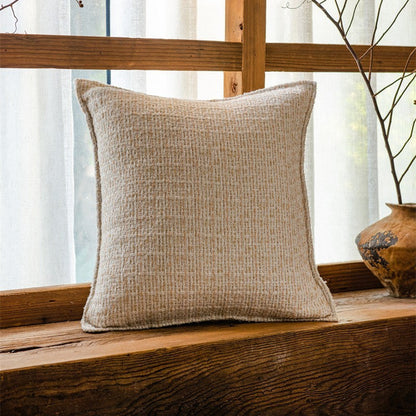 Modern Living Room Sofa Cover | Plain Soft Cushion Pillowcase