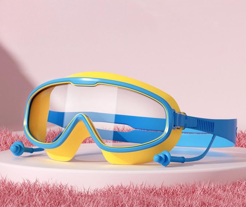 Clear Kids Swimming Goggles 2 Pack Anti Fog Diving Mask
