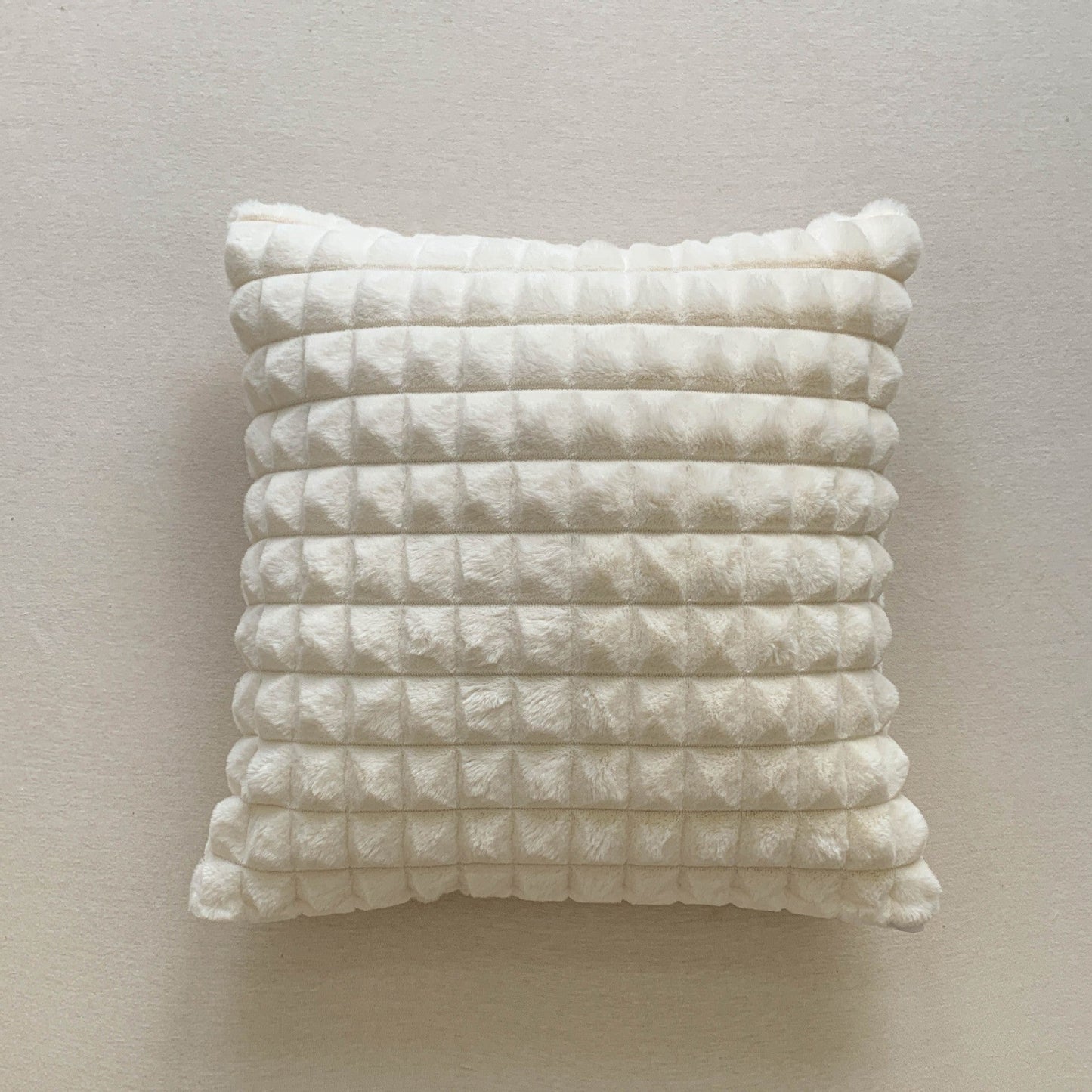 Modern Living Room Sofa Cover | Plain Soft Cushion Pillowcase