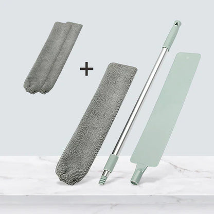 Long Handle Microfiber Dusting Mop Brush