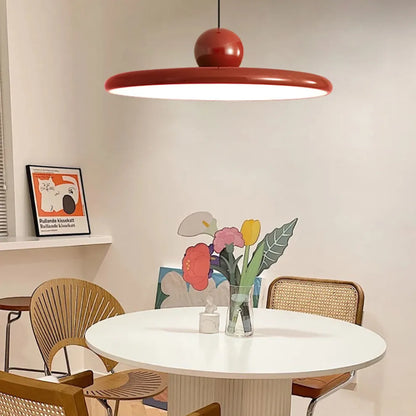 Contemporary Silver LED Pendant Light Fixture