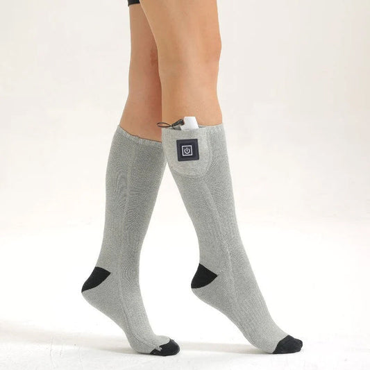Cozy Electric Heat Socks with Thermostat Control - Luxicro