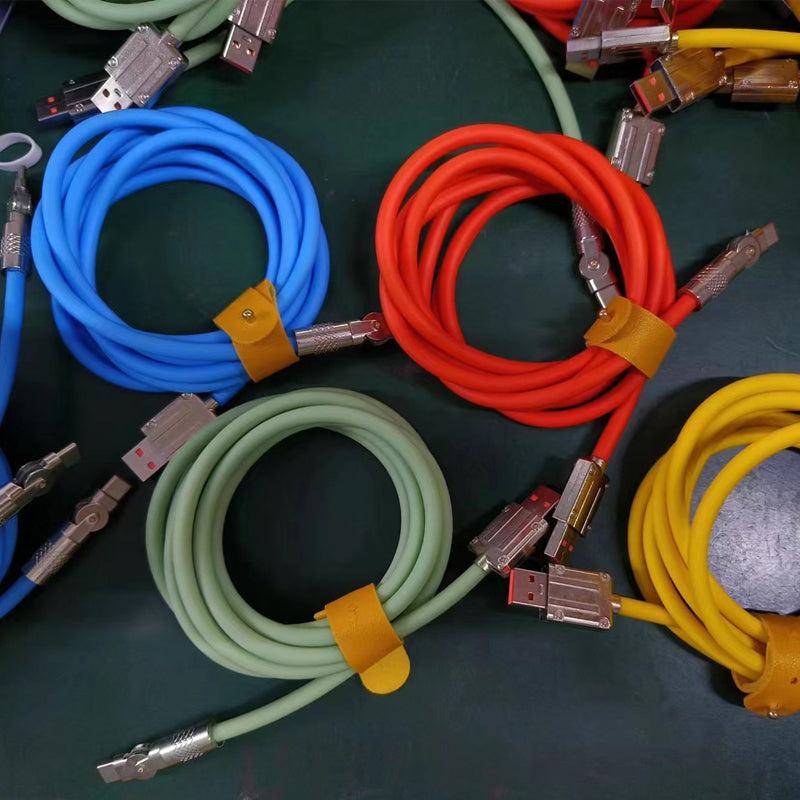 Bendable 360 Rotation USB Charger Cable