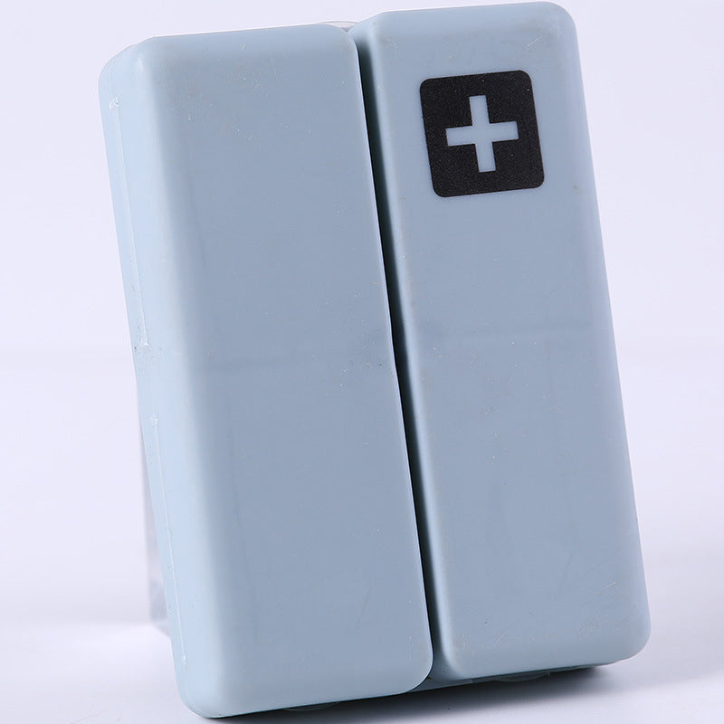 Portable Pill Case 7 Compartment Travel Holder - Luxicro