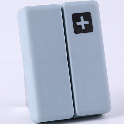 Portable Pill Case 7 Compartment Travel Holder - Luxicro
