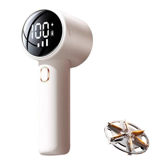 Compact Rechargeable Lint Remover with LED Display - Luxicro