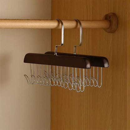 Sturdy Closet Organizer with Multiple Hooks
