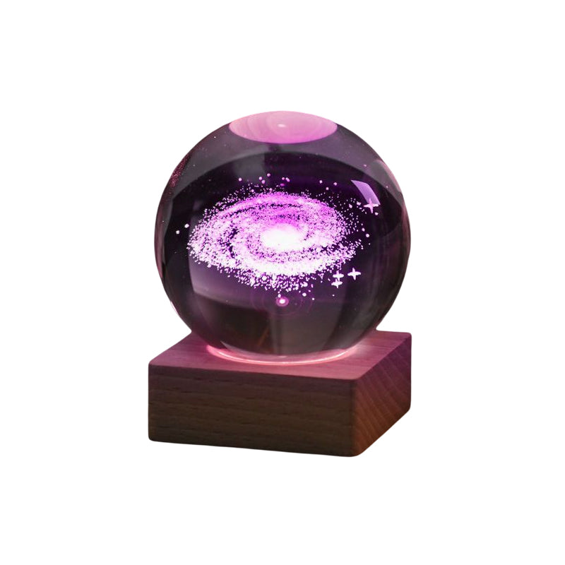 Vibrant Globe Desk Lamp Night Light Decor - Luxicro