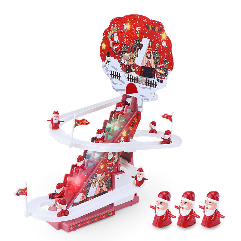 Colorful Holiday Train Table Set - Luxicro