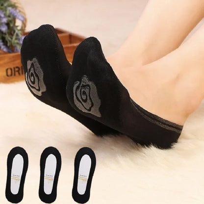 Anti Slip Clear Ankle Socks