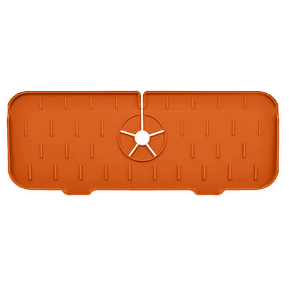 Waterproof Faucet Drip Tray Silicone Catcher Mat