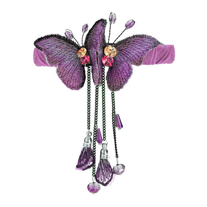 Beautiful Butterfly Hair Clip with Tassels
