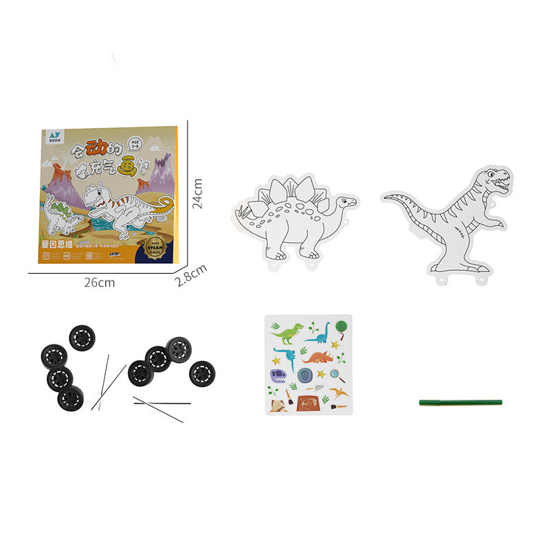 Colorful Kids Inflatable Painting Set