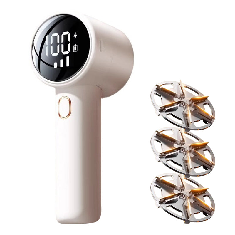 Compact Rechargeable Lint Remover with LED Display