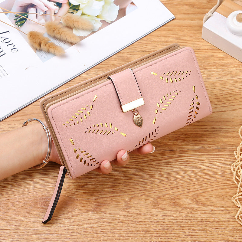 Fashionable Ladies Floral Large Wallet