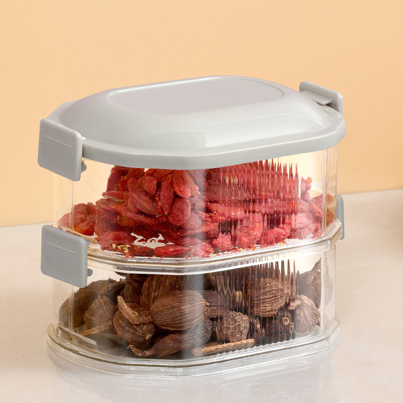 Compact Adjustable Spice Storage Box