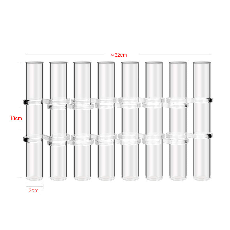Elegant Glass Flower Vase Set