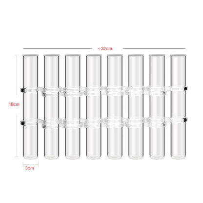 Elegant Glass Flower Vase Set