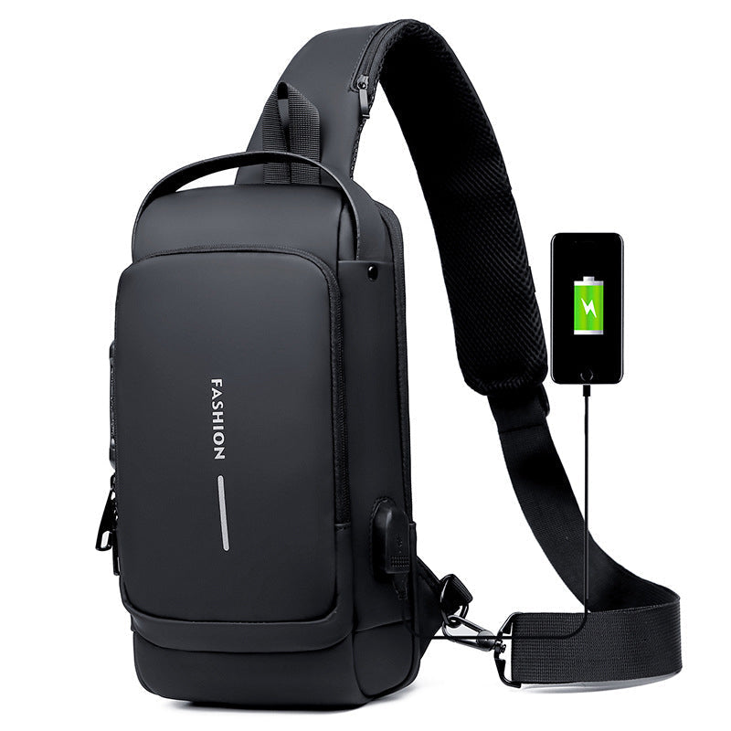 Waterproof USB Sling Daypack