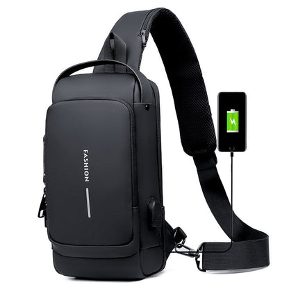 Waterproof USB Sling Daypack