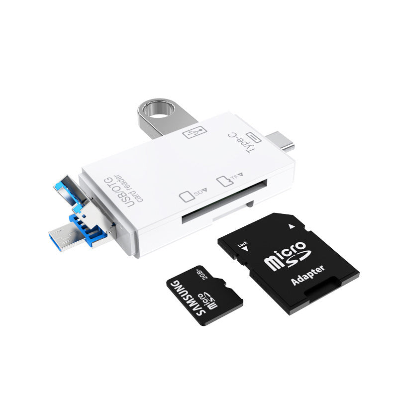 Versatile 6-in-1 USB Card Reader - Luxicro