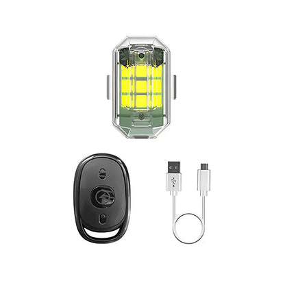 Bright LED Bike Tail Light with Wireless Remote Control - Luxicro