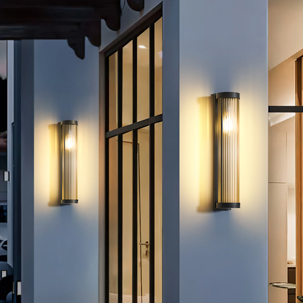 Solar Powered Outdoor Wall Light for Patio and Garden