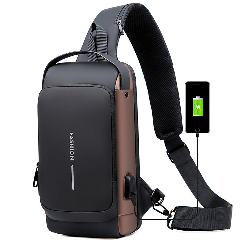 Waterproof USB Sling Daypack - Luxicro