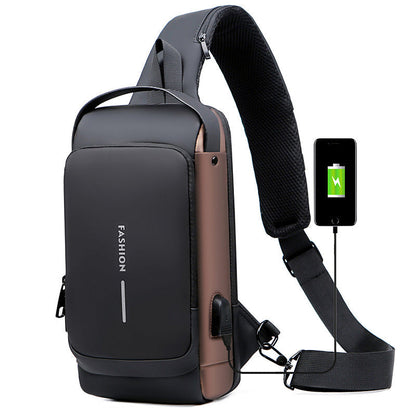 Waterproof USB Sling Daypack - Luxicro