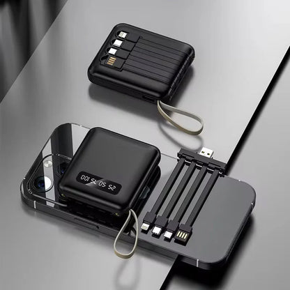 Portable 4-in-1 Quick Charge Power Bank