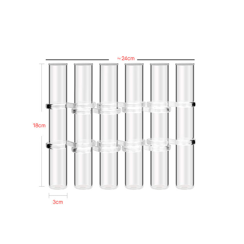 Decorative Glass Floral Vase Set