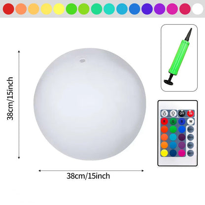 Colorful LED Water Globe Lamp