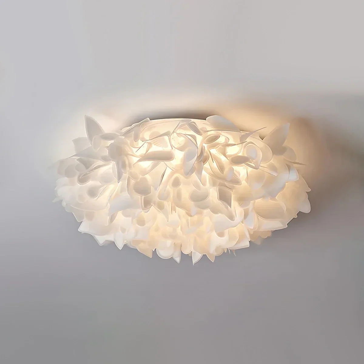 Elegant Floral LED Ceiling Fixture - Luxicro