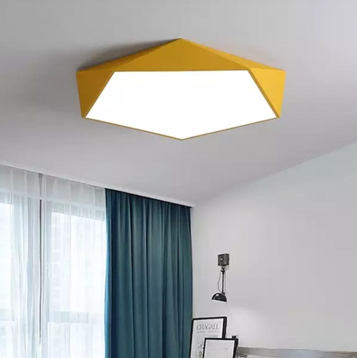 Sleek Ceiling Light Fixtures with Remote Control