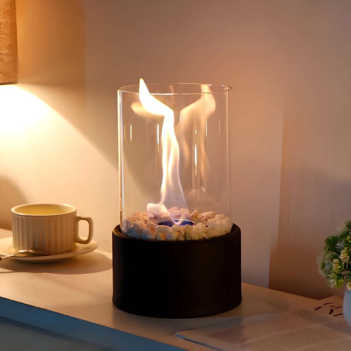 Compact Smokeless Indoor Tabletop Fire Bowl