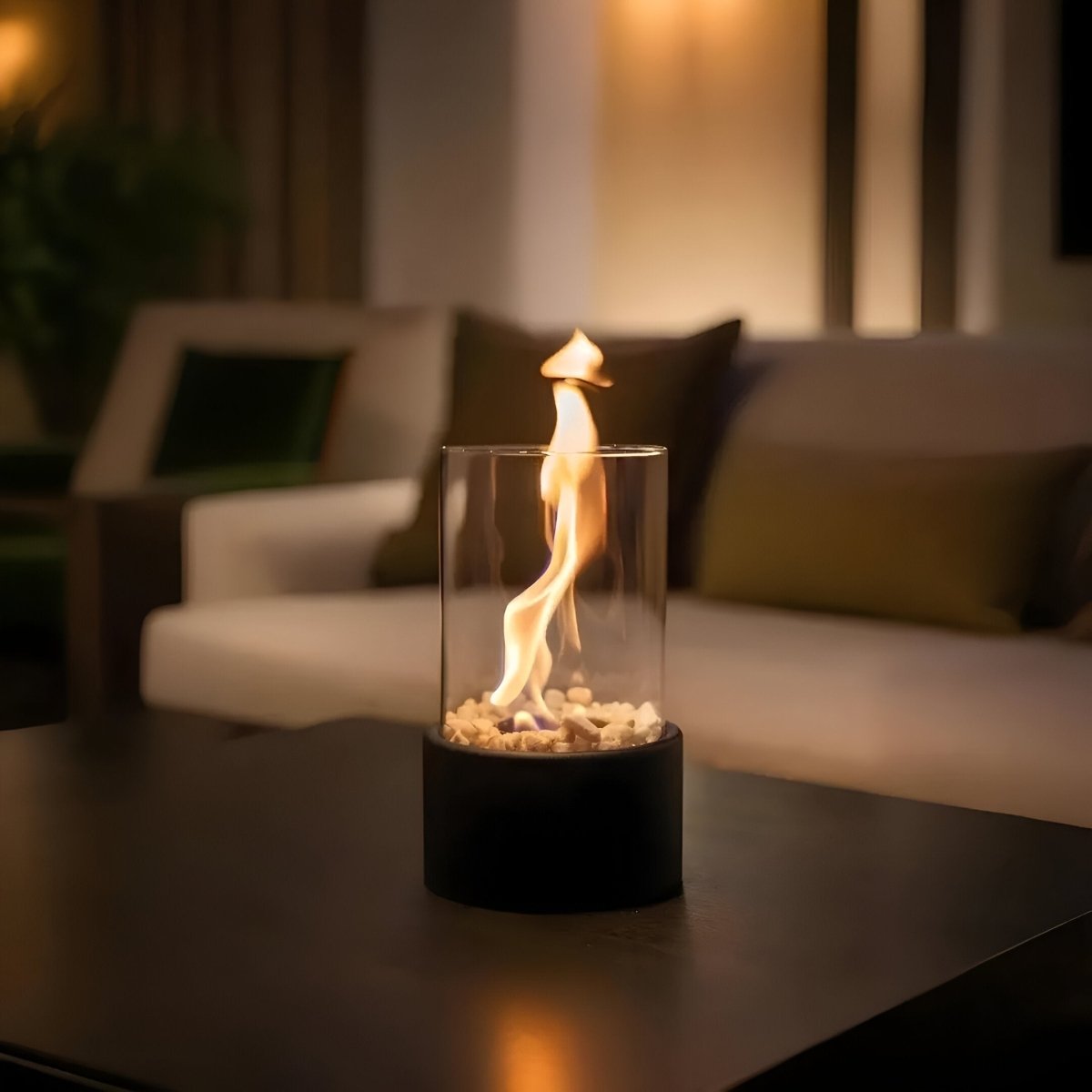 Compact Smokeless Indoor Tabletop Fire Bowl