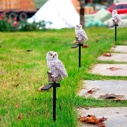 Eco Friendly Garden Owl Light