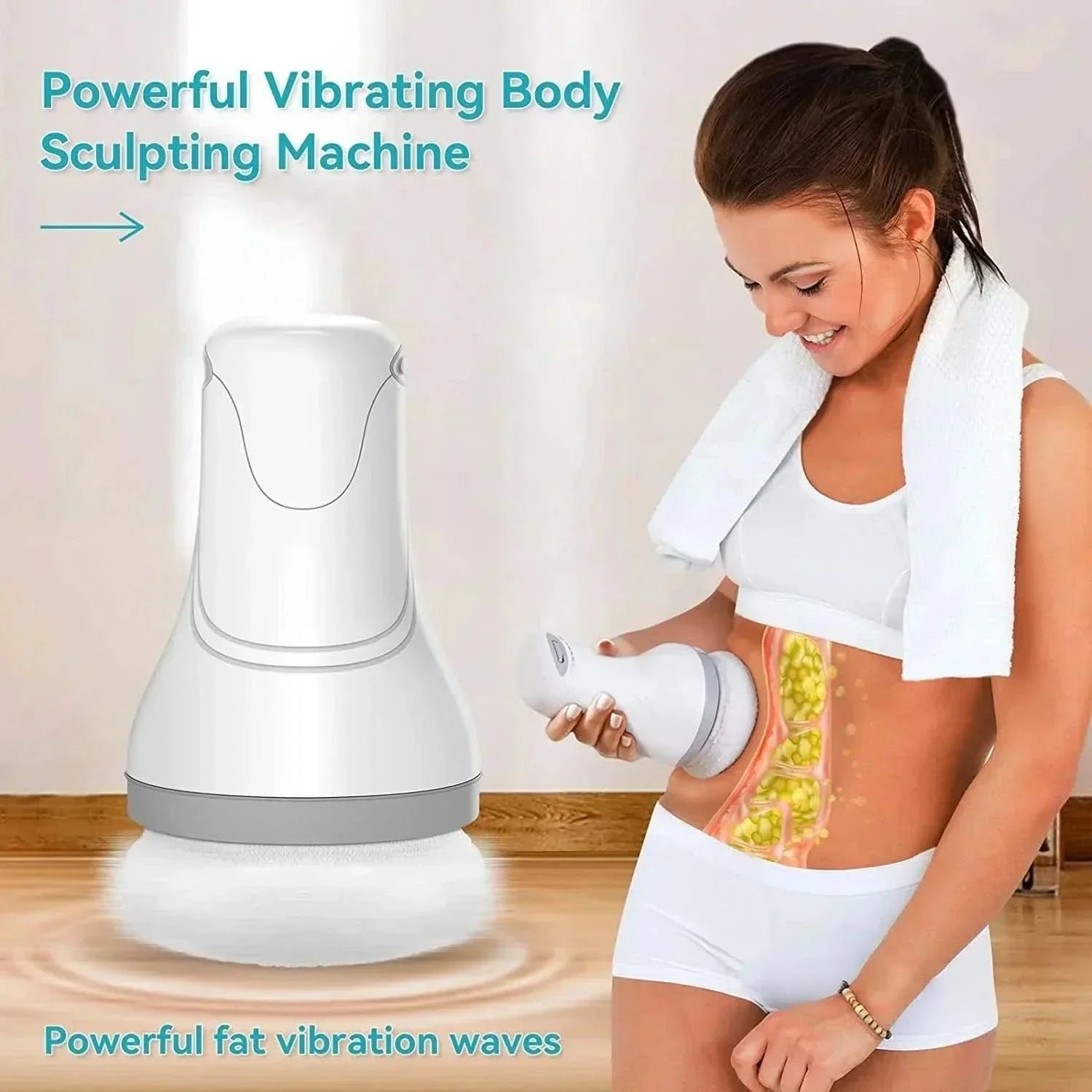 Premium Body Massager with 6 Interchangeable Heads - Luxicro