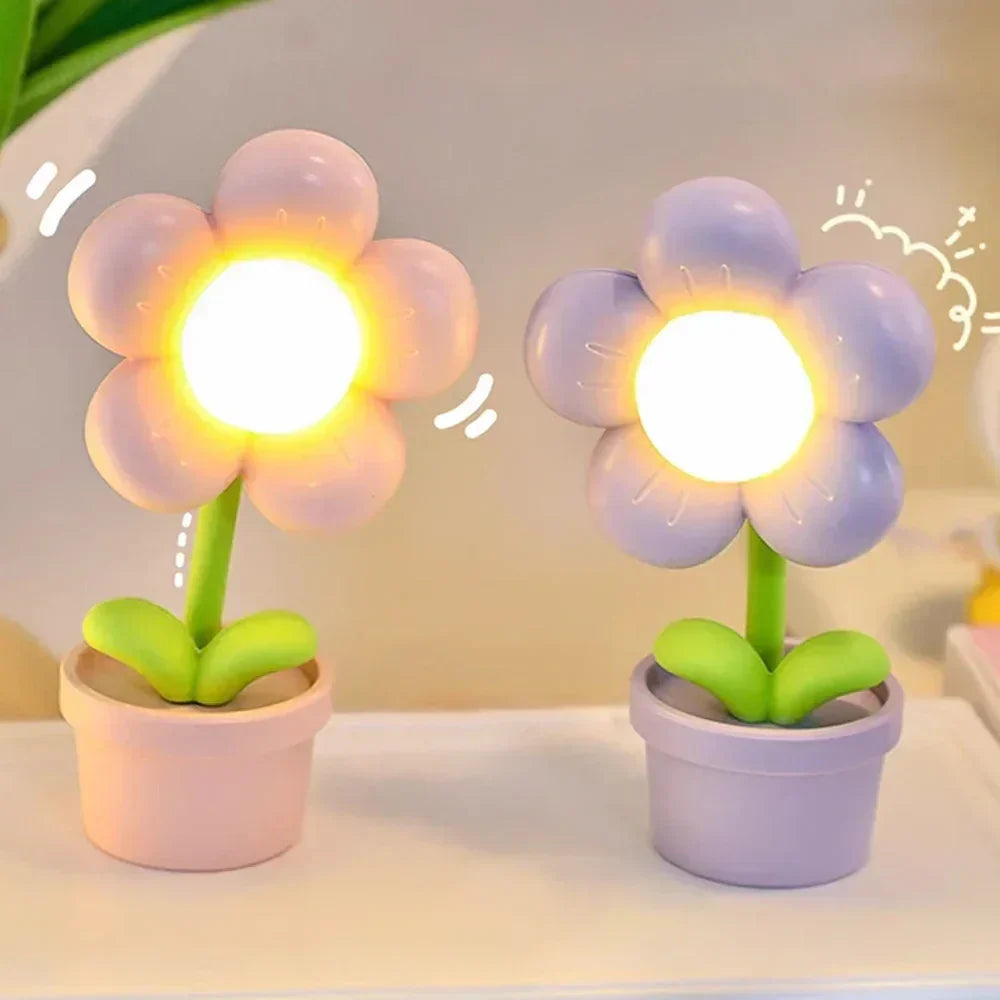 Small Flower Relaxing Table Lamp